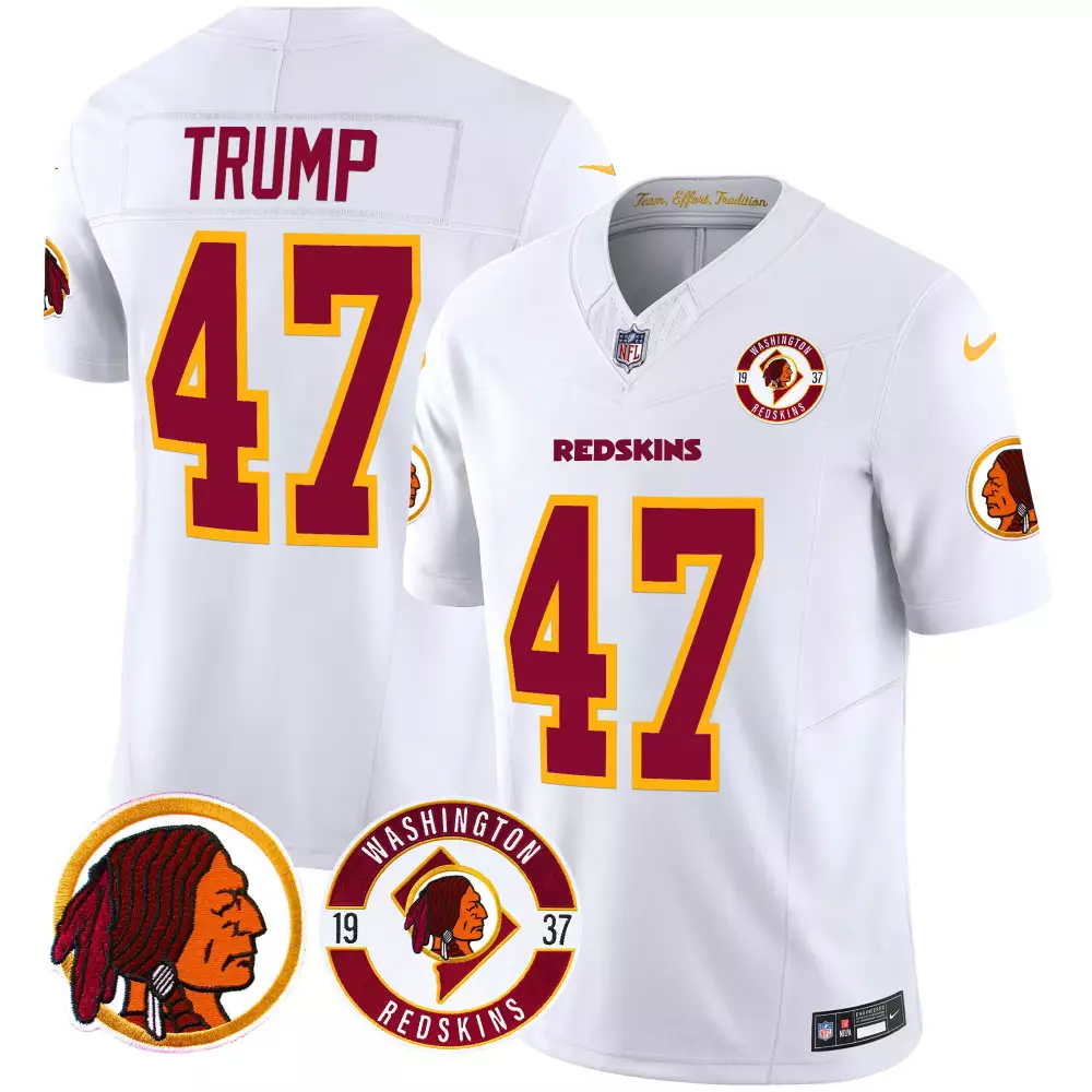 donald trump navy womens washington redskins 2024 salute to service establishment year patch vapor limited jersey all st