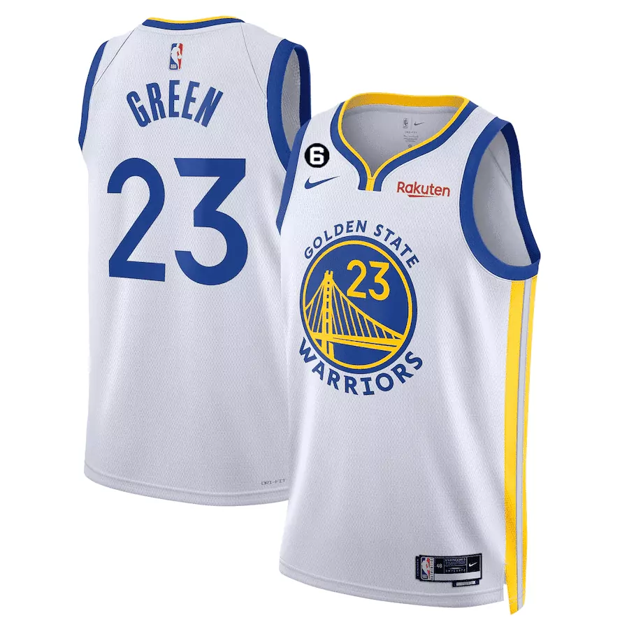 draymond green men golden state warriors 202223 players jersey association white edition all stitched