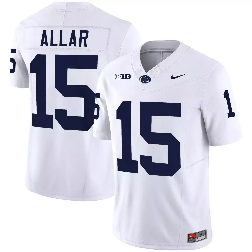 drew allar navy mens penn state nittany lions vapor limited jersey all stitched