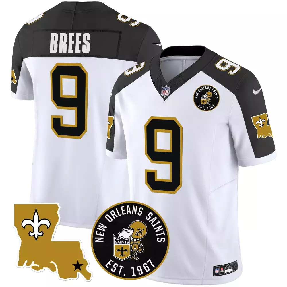 drew brees inverted mens new orleans saints 1987 legacy vapor jersey all stitched