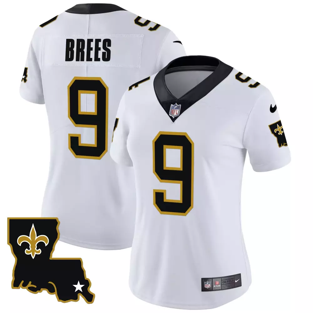drew brees white mens new orleans saints vapor limited jersey all stitched