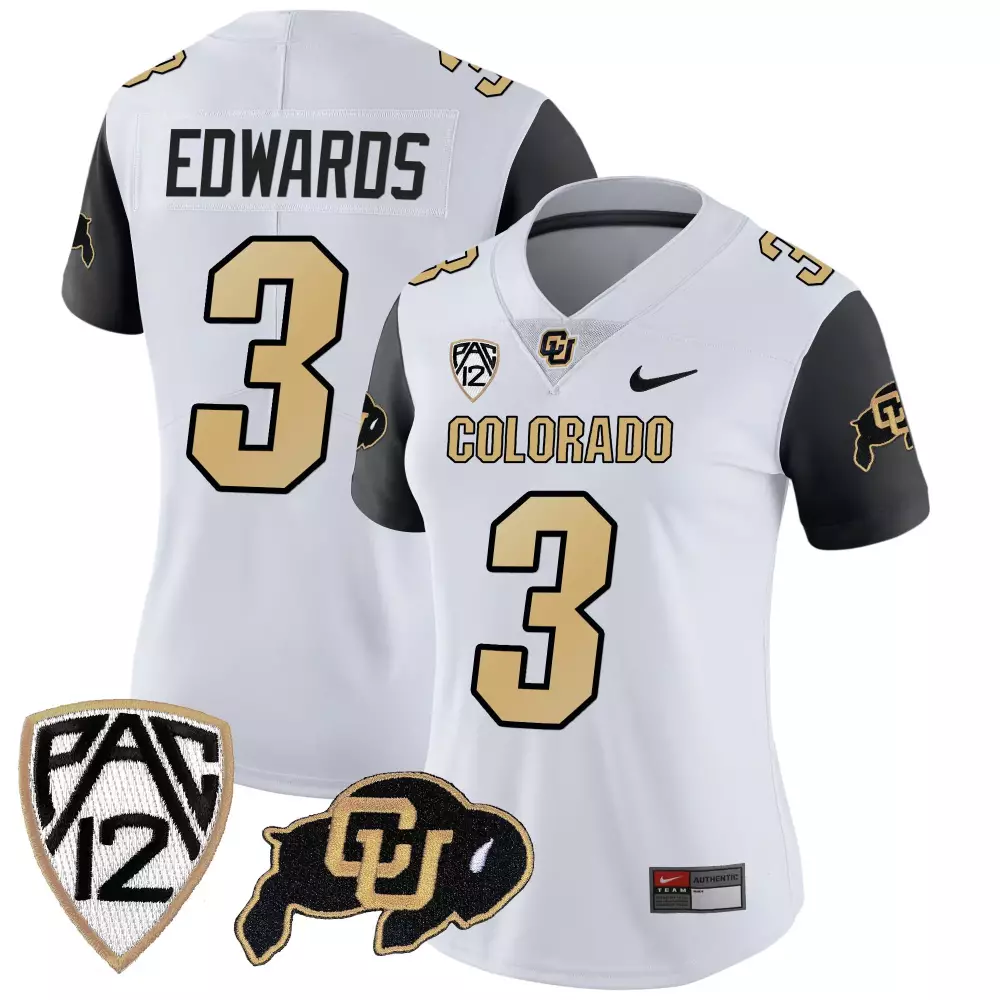Dylan Edwards Colorado Buffaloes Black Sleeves Vapor Limited Jersey | Men's All Stitched | Perfect Gift Idea for Fans