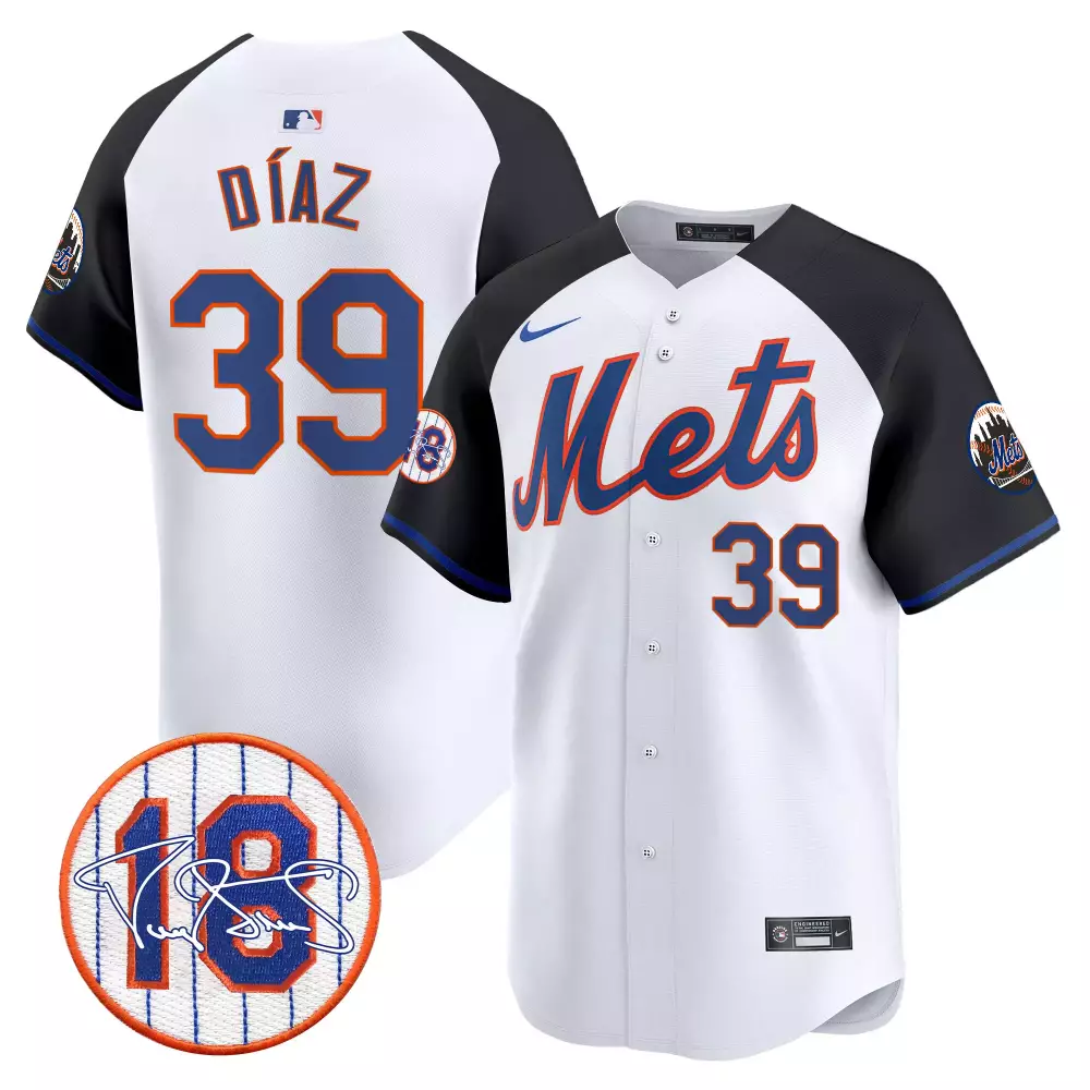 edwin diaz alternate mens new york mets darryl strawberry patch vapor premier limited jersey all stitched