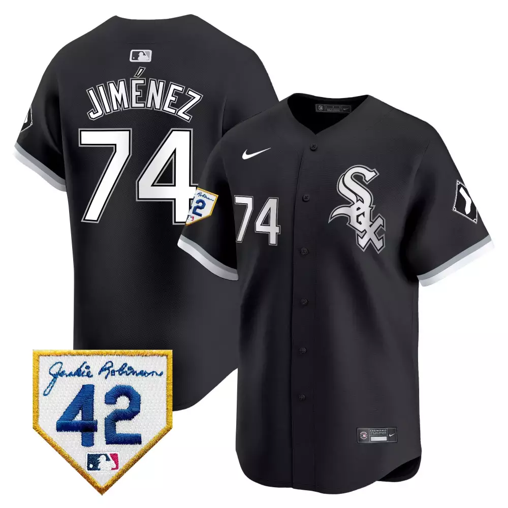 Eloy Jimenez Alternate Men's Chicago White Sox Mexico Vapor Premier Limited Jersey V3 | All Stitched Fan Gear | For Men, Women & Youth