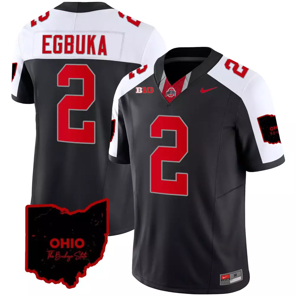 emeka egbuka black alternate mens ohio state buckeyes 2024 vapor limited jersey ohio patch all stitched