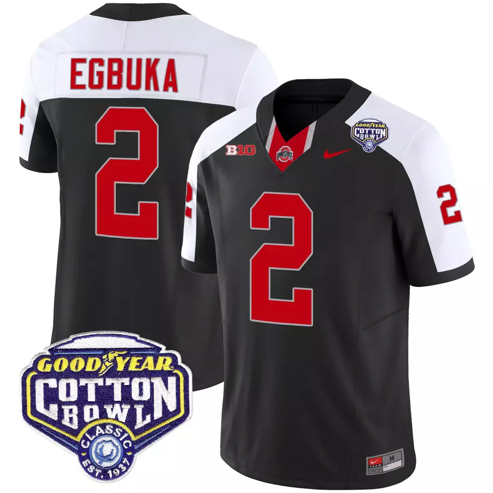 emeka egbuka black alternate mens ohio state buckeyes 2024 vapor limited jersey ohio patch all stitched