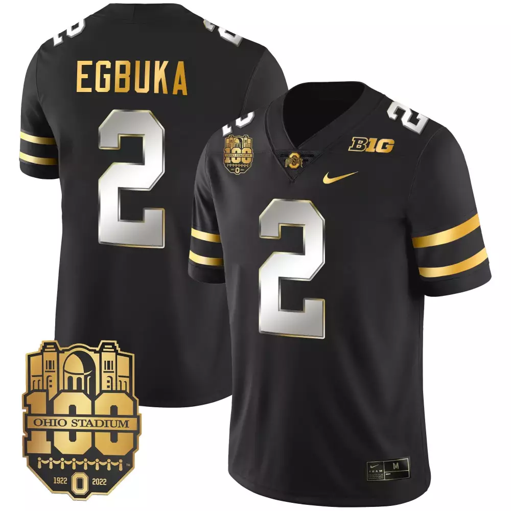 emeka egbuka black limited mens ohio state buckeyes 2023 gray alternate jersey stitched