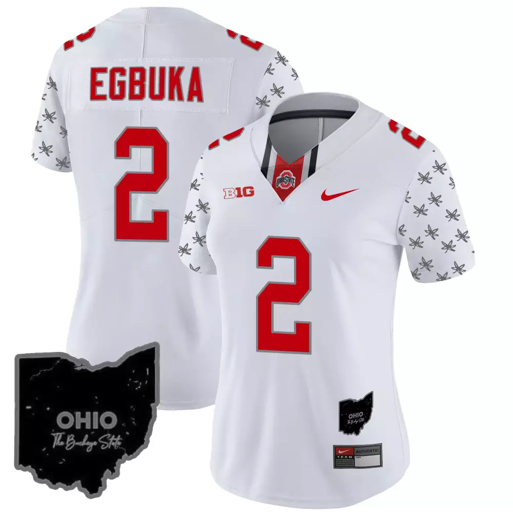 emeka egbuka white gold womens ohio state buckeyes 2023 vapor limited gold jersey ohio patch all stitched