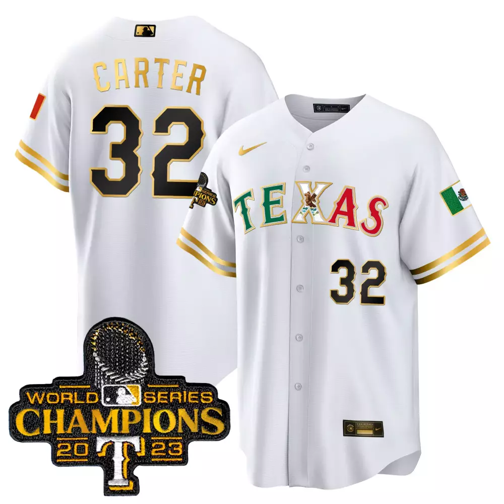 evan carter white gold mens texas rangers 2024 jackie robinson patch vapor premier limited jersey all stitched