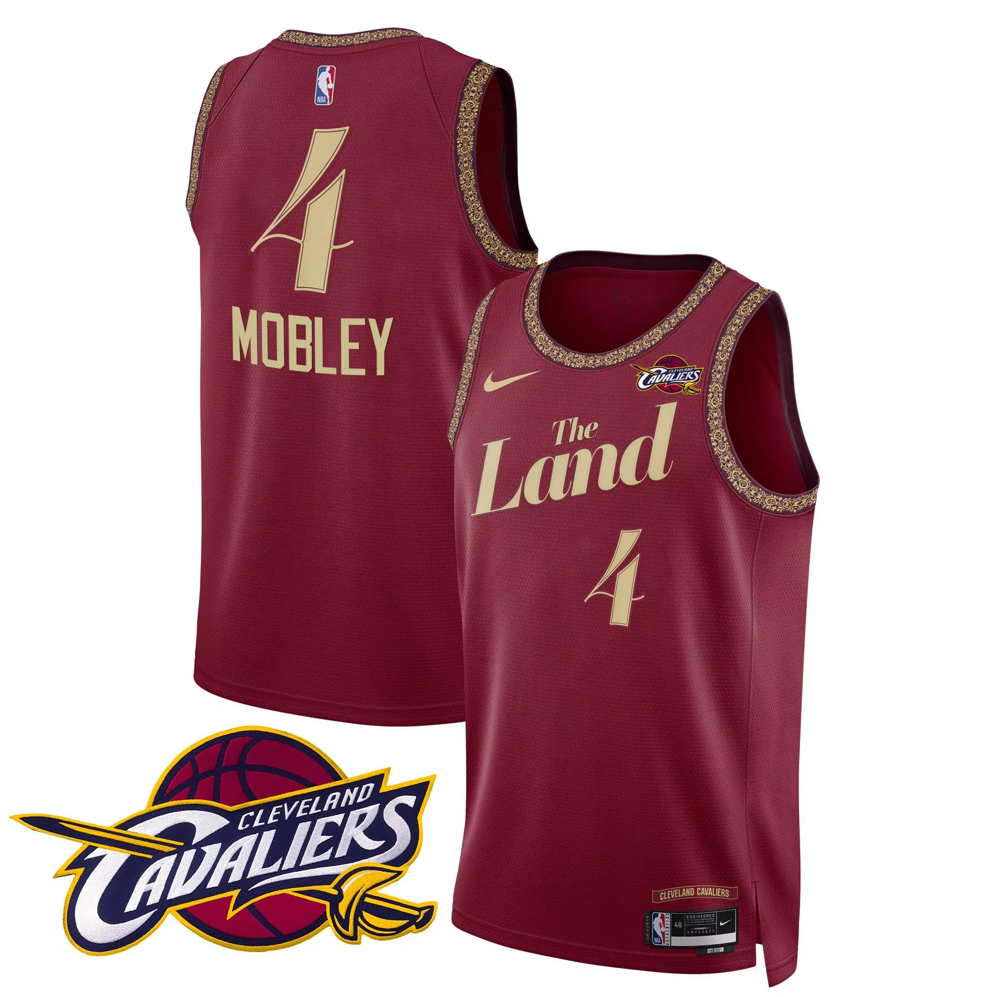 evan mobley 2324 city mens cleveland cavaliers swingman jersey v2 all stitched