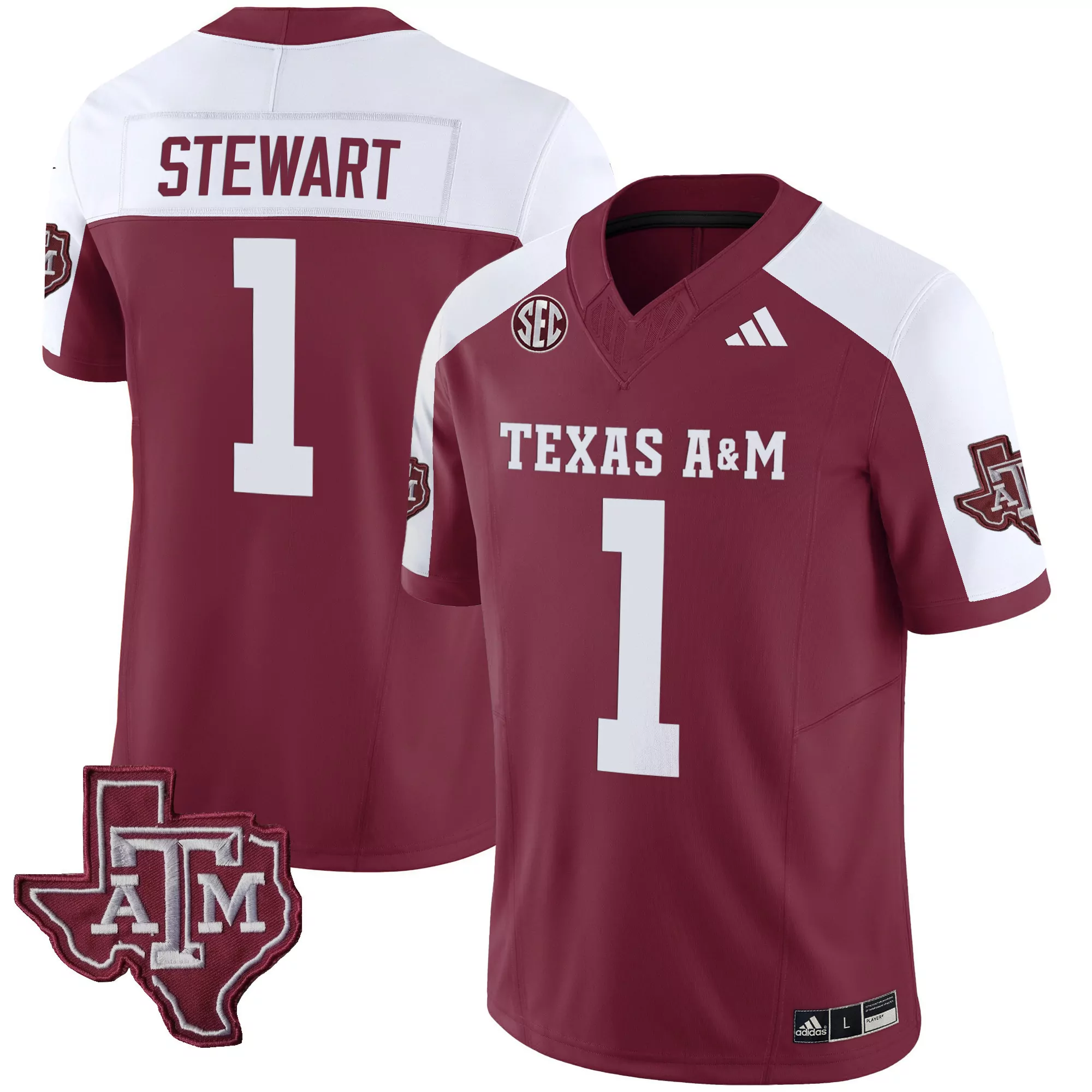 edgerrin cooper white mens texas am aggies vapor limited jersey all stitched