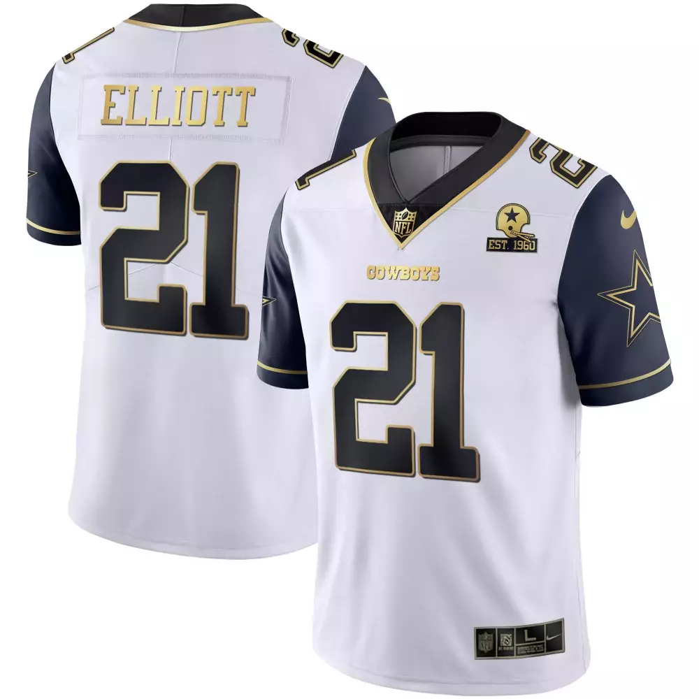 Ezekiel Elliott Dallas Cowboys Navy Alternate Vapor Limited Jersey | Exclusive Fan Gear for Men, Women & Youth | Game Day Essential