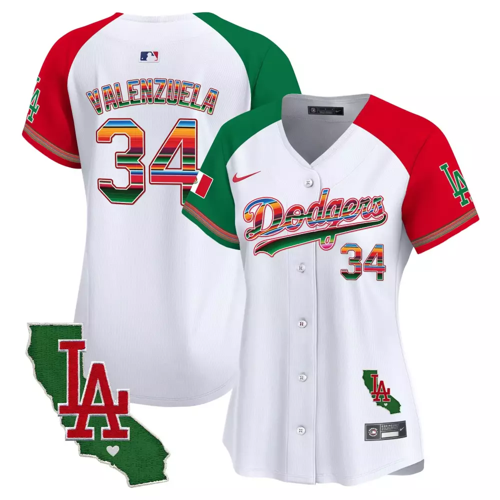 Fernando Valenzuela Men's Black Gold Jersey | Los Angeles Dodgers 2024 World Series Gold Trim | Stitched Fan Gear for Men, Women & Youth