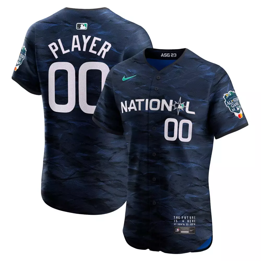 flex base men atlanta braves player national league 2023 allstar game royal custom jersey all stitched