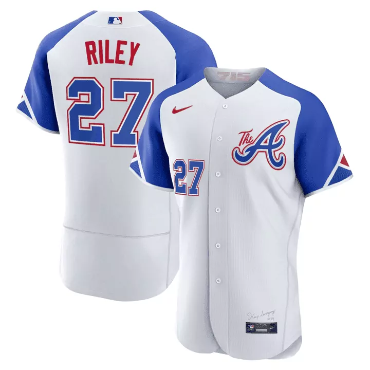 flex base men atlanta braves player national league 2023 allstar game royal custom jersey all stitched