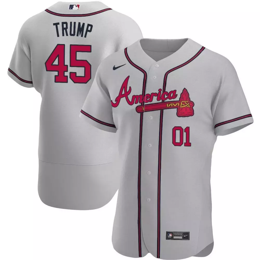 flex base youth atlanta braves 4x world series gold trim custom name and number jersey stitched