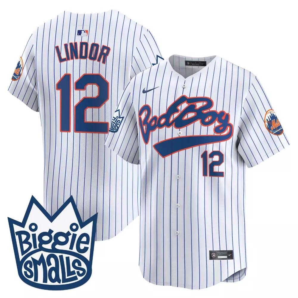 francisco lindor orange unisex new york mets grimace halloween vapor premier limited jersey v2 printed