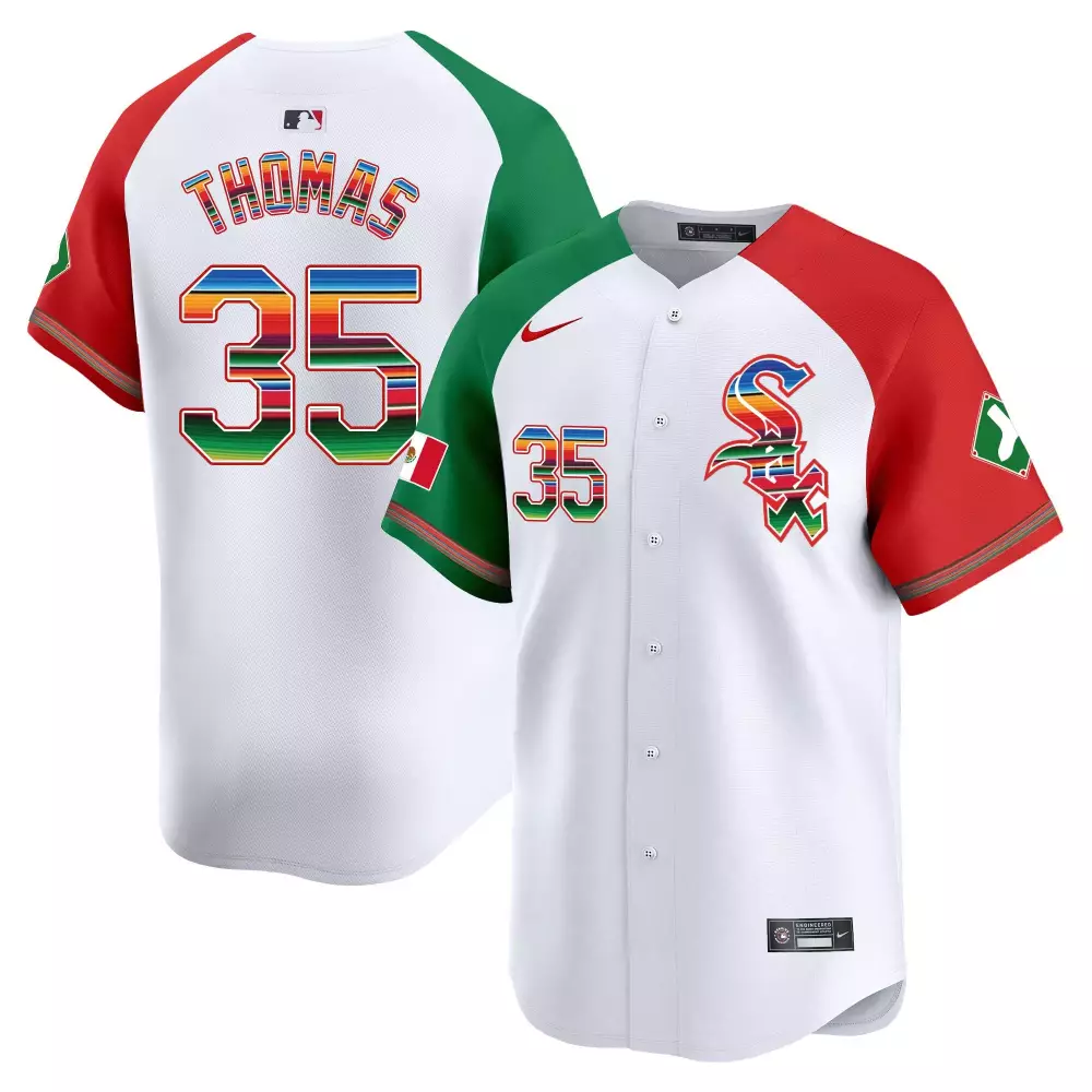Frank Thomas Alternate Men's Chicago White Sox Mexico Vapor Premier Limited Jersey V2 | All Stitched | Fan Gear for MLB Fans | For Men, Women & Youth