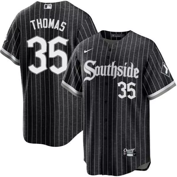 Frank Thomas City Connect Men's Chicago White Sox Cool Base Jersey | All Stitched | Fan Gear for Men, Women & Youth