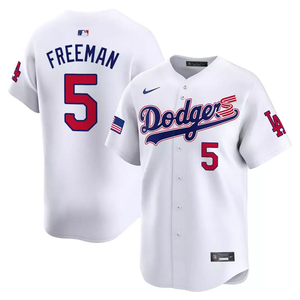 freddie freeman white mens los angeles dodgers 2024 city connect limited jersey all stitched