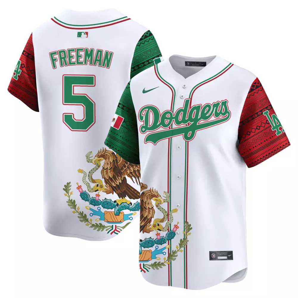 freddie freeman white mens los angeles dodgers american style 2024 world series vapor premier limited jersey v2 all stit