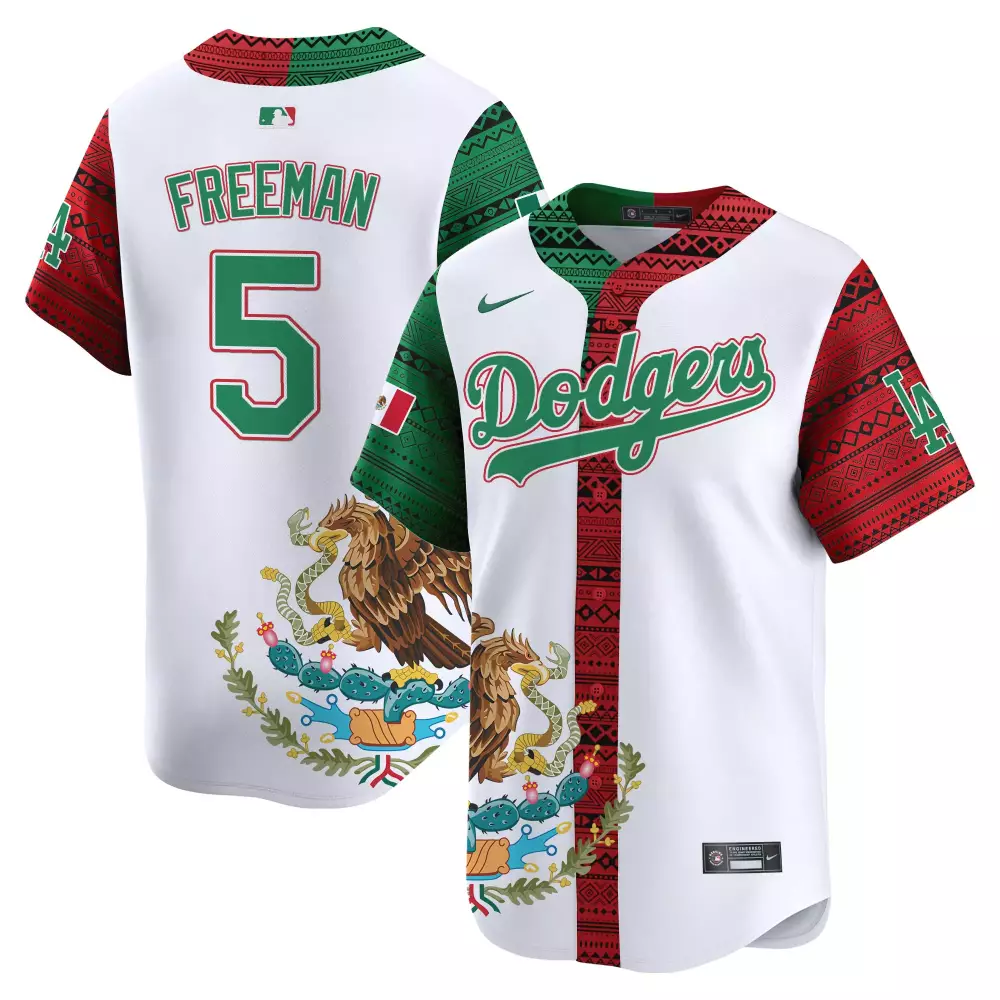 freddie freeman white mens los angeles dodgers american style 2024 world series vapor premier limited jersey v2 all stit