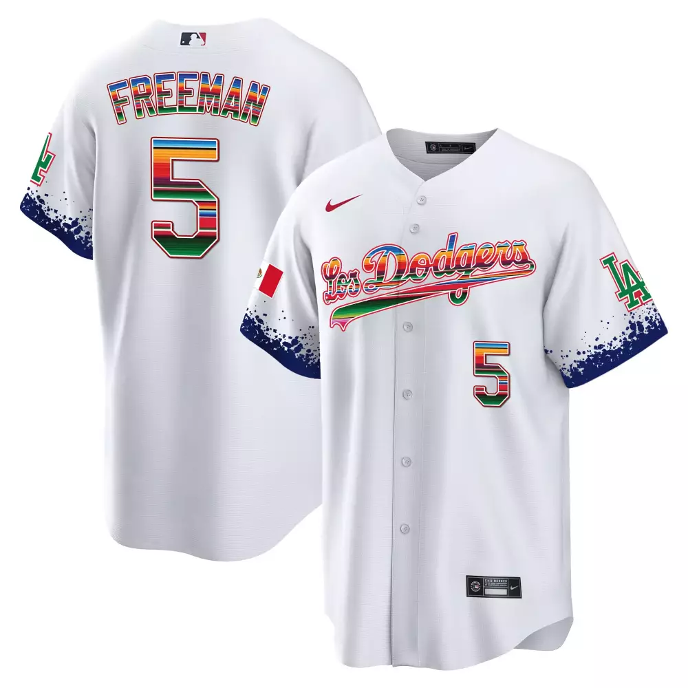 Freddie Freeman Dodgers 2025 Mexico Cool Base City Connect Limited Jersey | All Stitched | For Men, Women & Youth