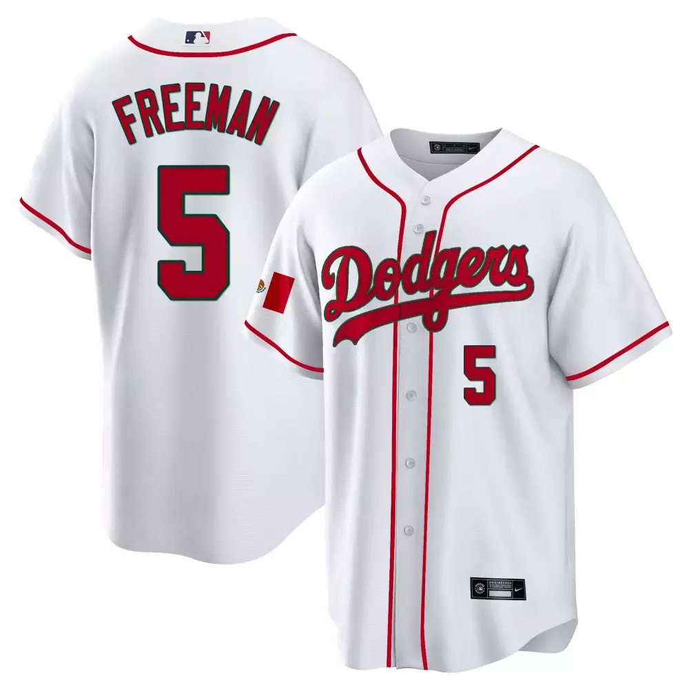 Freddie Freeman Dodgers 2025 Mexico Cool Base City Connect Limited Jersey | All Stitched | For Men, Women & Youth