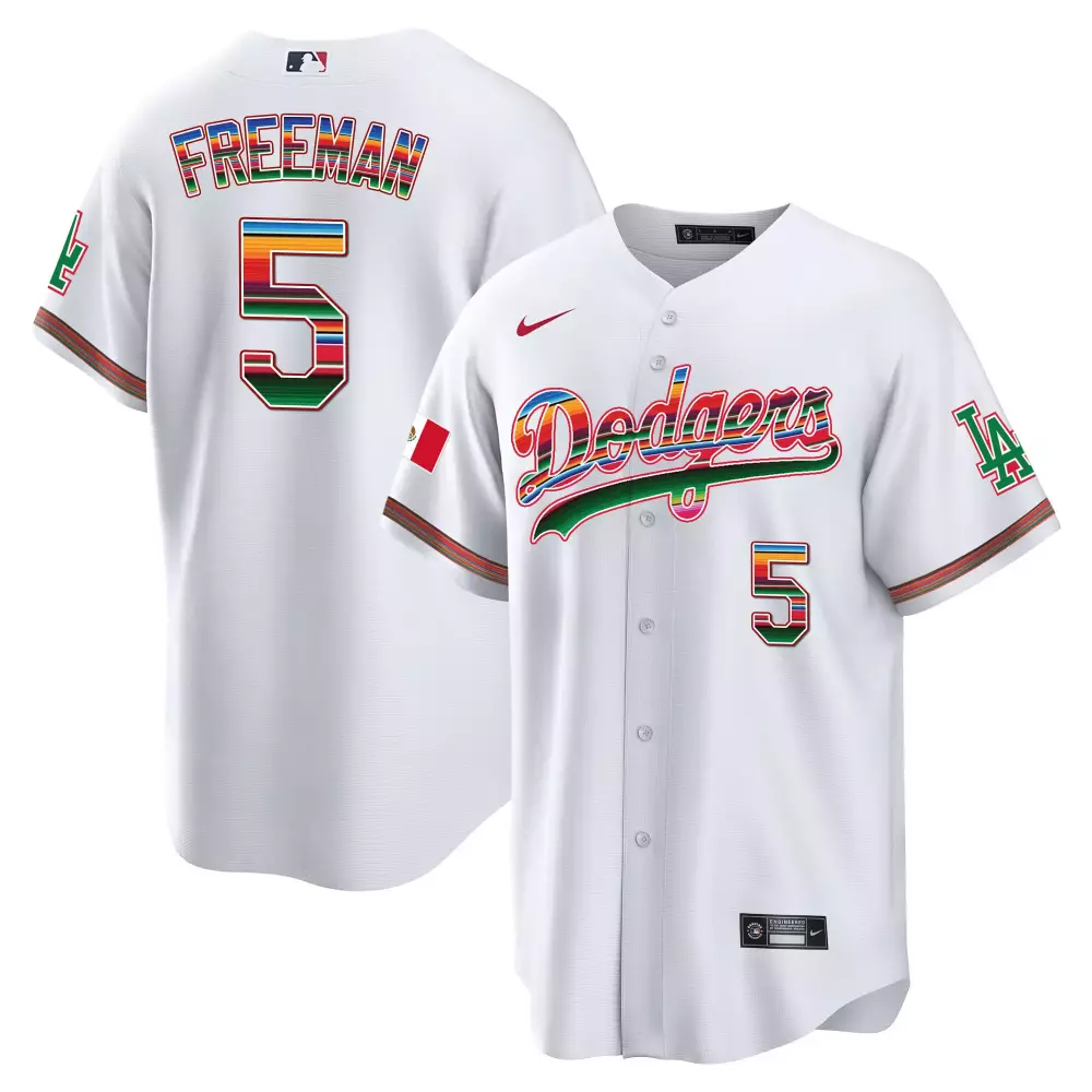 Freddie Freeman Dodgers 2025 Mexico Cool Base City Connect Limited Jersey | All Stitched | For Men, Women & Youth