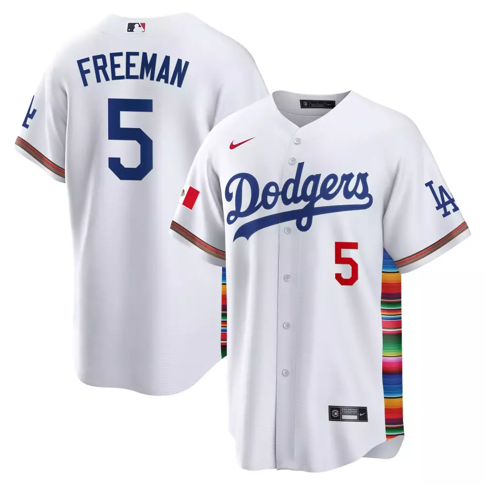 Freddie Freeman Dodgers 2025 Mexico Cool Base City Connect Limited Jersey | All Stitched | For Men, Women & Youth