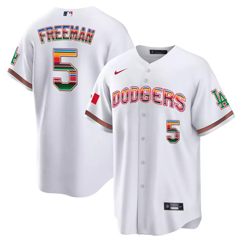 Freddie Freeman Dodgers 2025 Mexico Cool Base City Connect Limited Jersey | All Stitched | For Men, Women & Youth