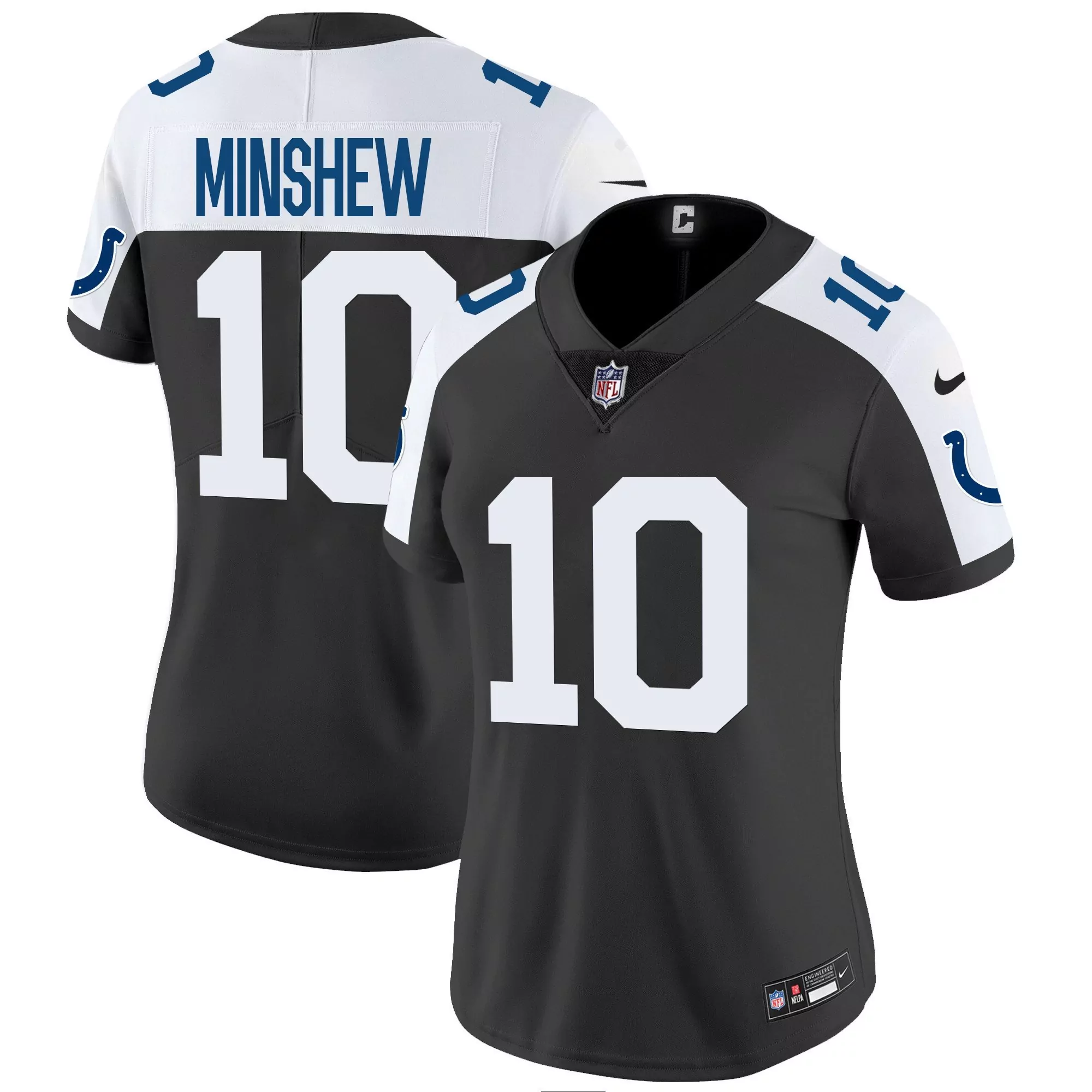 gardner minshew black alternate womens indianapolis colts vapor limited jersey all stitched