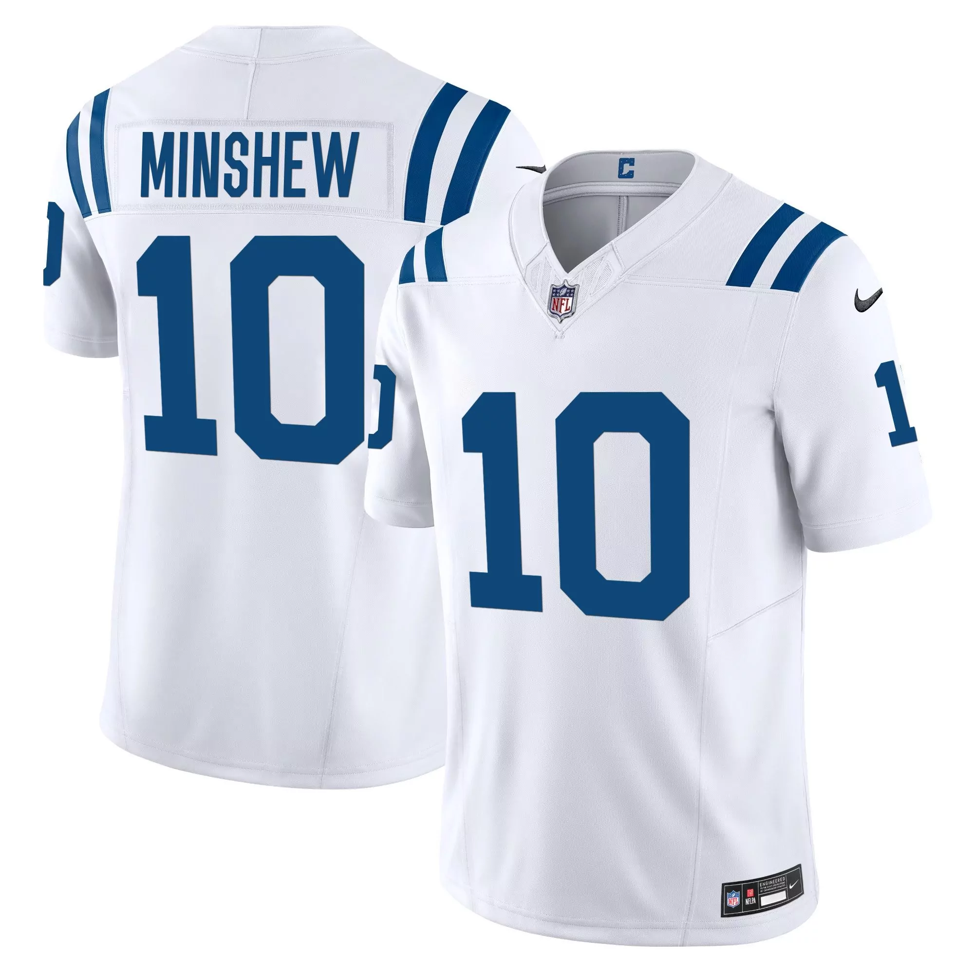 gardner minshew white mens indianapolis colts vapor limited jersey all stitched