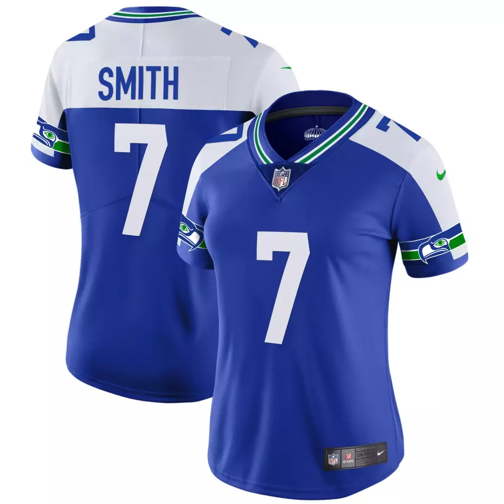 Geno Smith Alternate Men's Seattle Seahawks Gold Player Jersey | All Stitched | For Men, Women & Youth