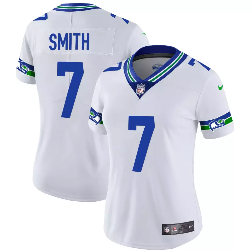 Geno Smith Seattle Seahawks Washington Patch Throwback Jersey | All Stitched | For Men, Women & Youth