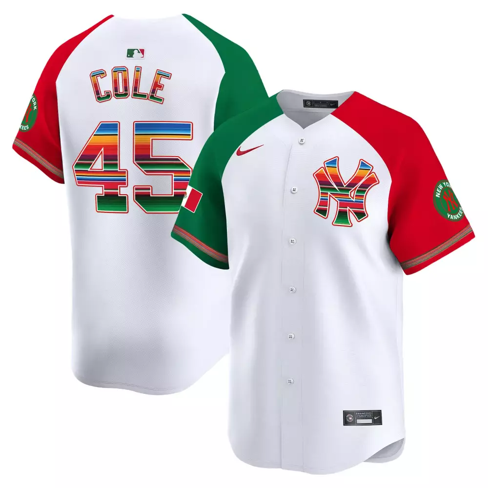 Gerrit Cole Yankees Mexico Jersey | Vapor Premier Limited Edition | For Men | For Men, Women & Youth