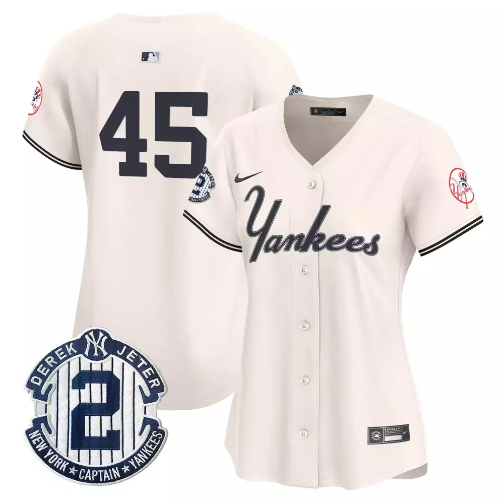 Gerrit Cole Cream Women's Yankees Throwback Vapor Premier Jersey | Limited Edition Stitched Fan Gear | For Men, Women & Youth
