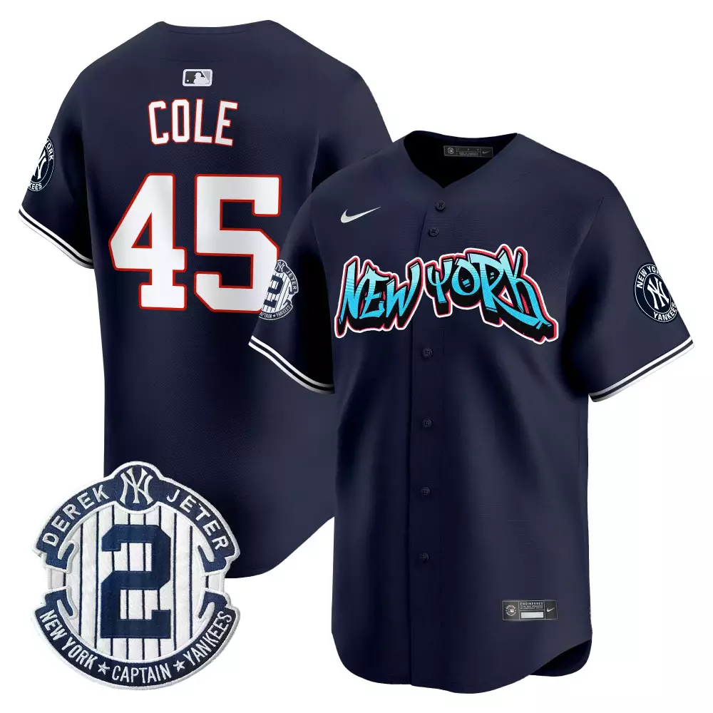 Gerrit Cole Yankees Nas Illmatic Jersey | Stitched Vapor Premier Limited Edition | Music-Inspired Fan Gear for Women