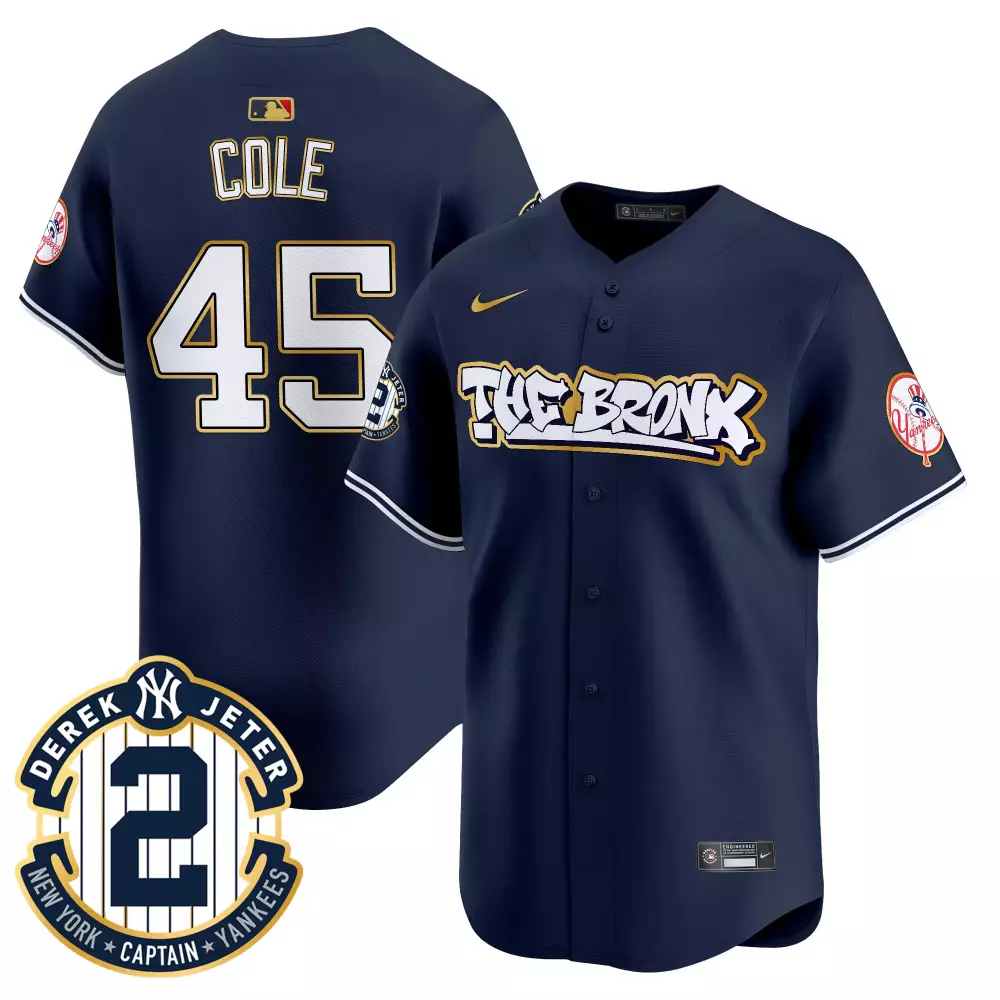 Gerrit Cole Yankees Bronx Graffiti Bubblegum Pink Jersey | Stitched Vapor Premier Limited Edition | Stylish Fan Gear for Women