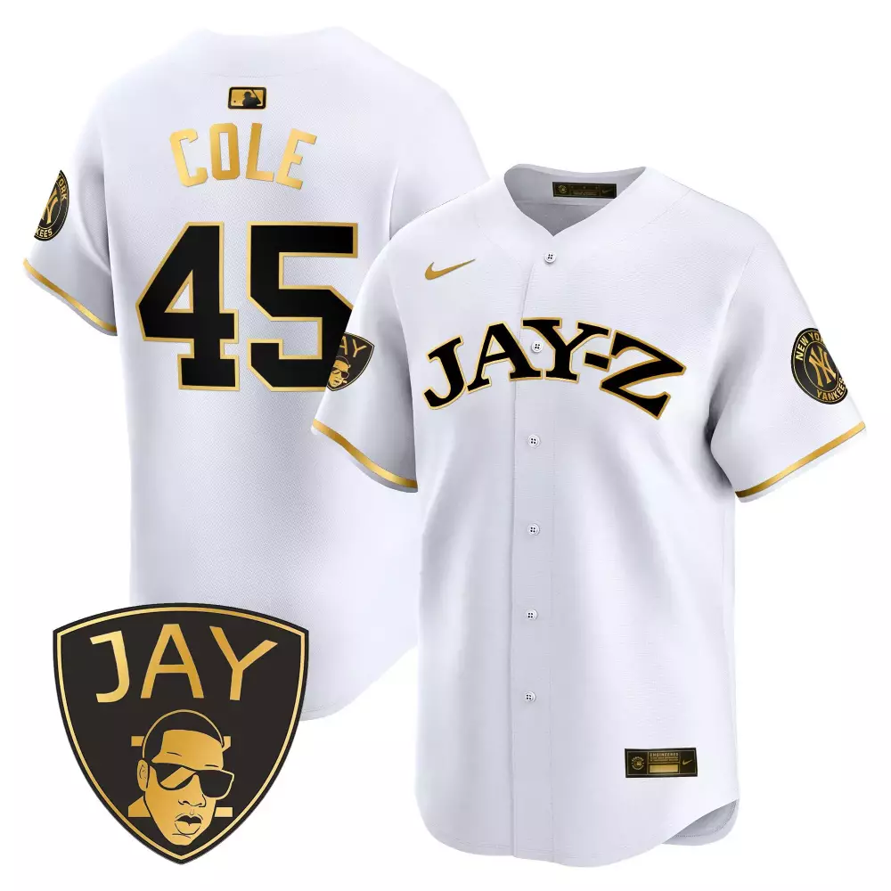 Gerrit Cole Yankees Jackie Robinson Patch Jersey | Vapor Premier Limited Edition | For Women | For Men, Women & Youth