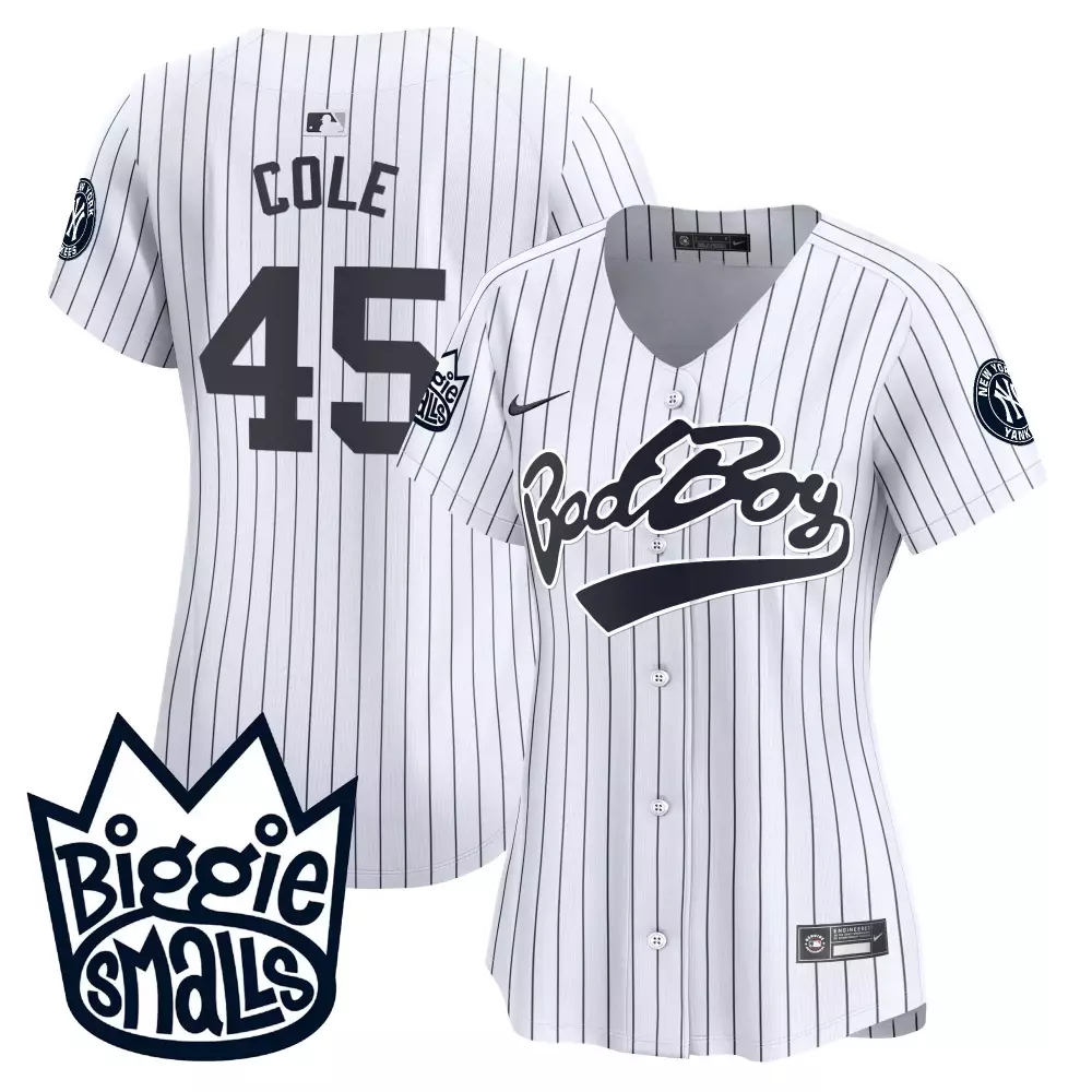Gerrit Cole Yankees Big Pun Jersey | Navy Vapor Premier Limited Edition | For Men | For Men, Women & Youth
