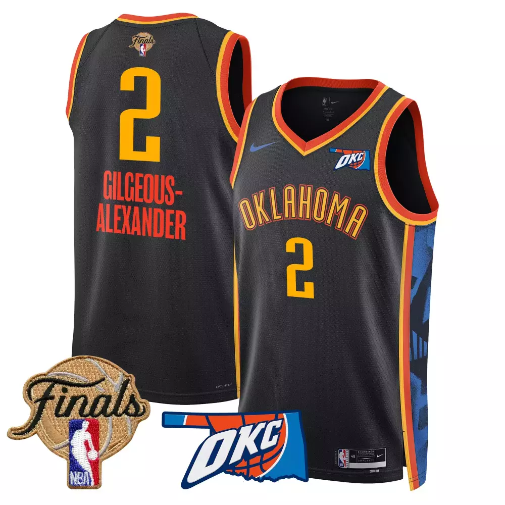 donald trump white gold mens oklahoma city thunder 202425 city edition swingman jersey all stitched