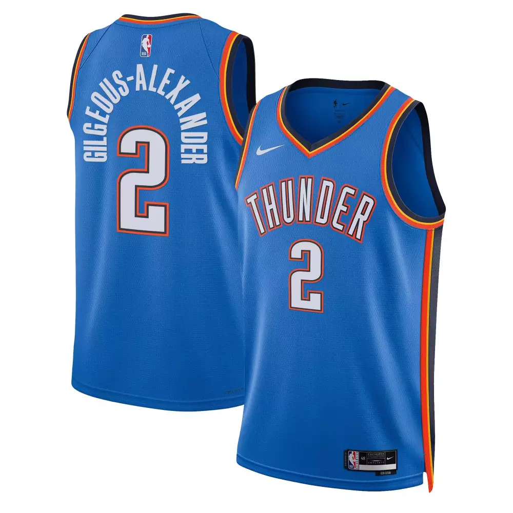 gilgeousalexander icon mens oklahoma city thunder swingman jersey all stitched
