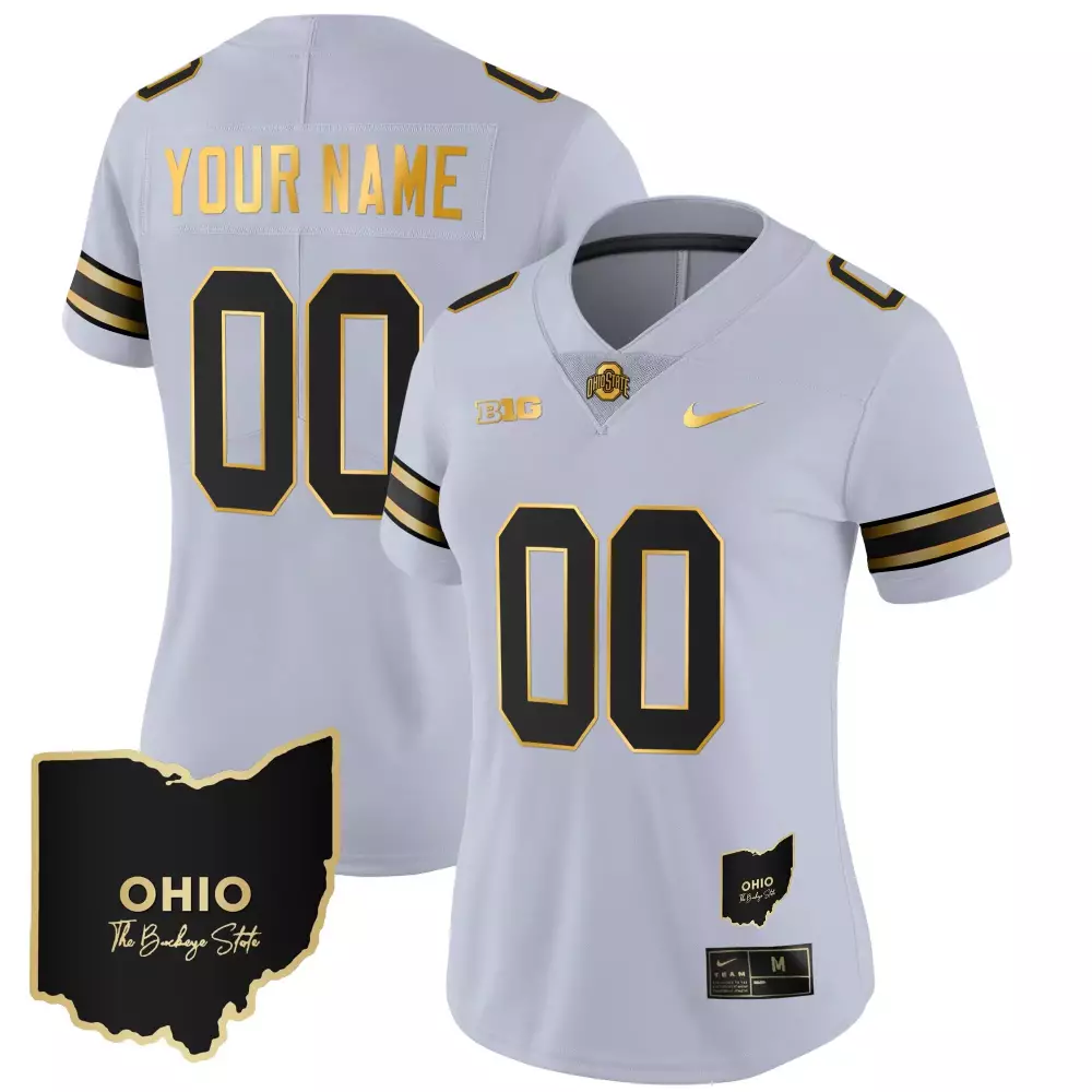 emeka egbuka youth ohio state buckeyes 100th anniversary black gold jersey all stitched