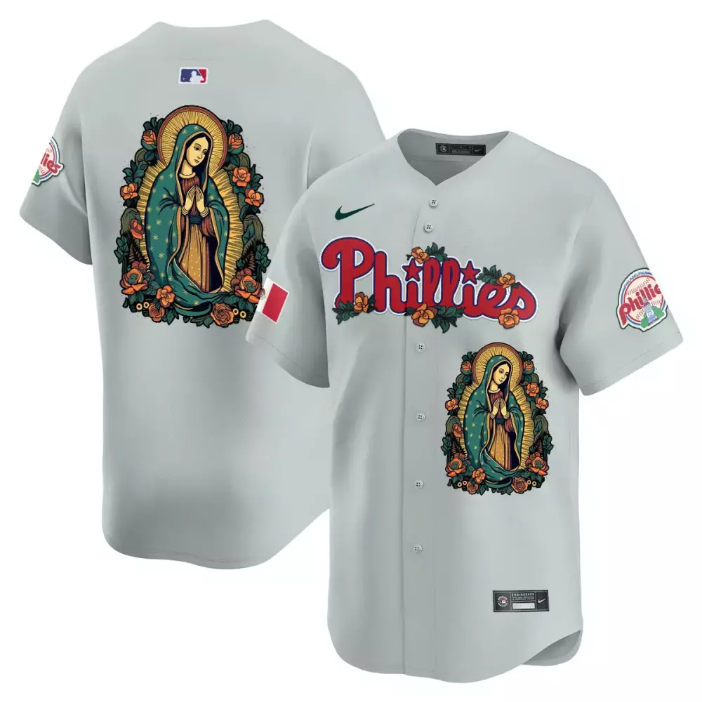 Gray Cool Base Philadelphia Phillies 2022 World Series Custom Jersey | All Stitched Style | For Men, Women & Youth