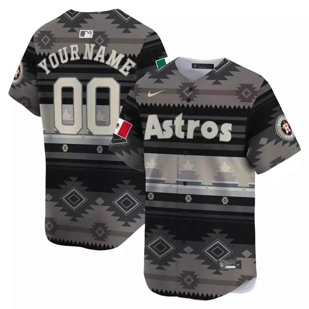 gray men houston astros 1999 throwback 35th astrodome patch vapor premier limited custom jersey all stitched