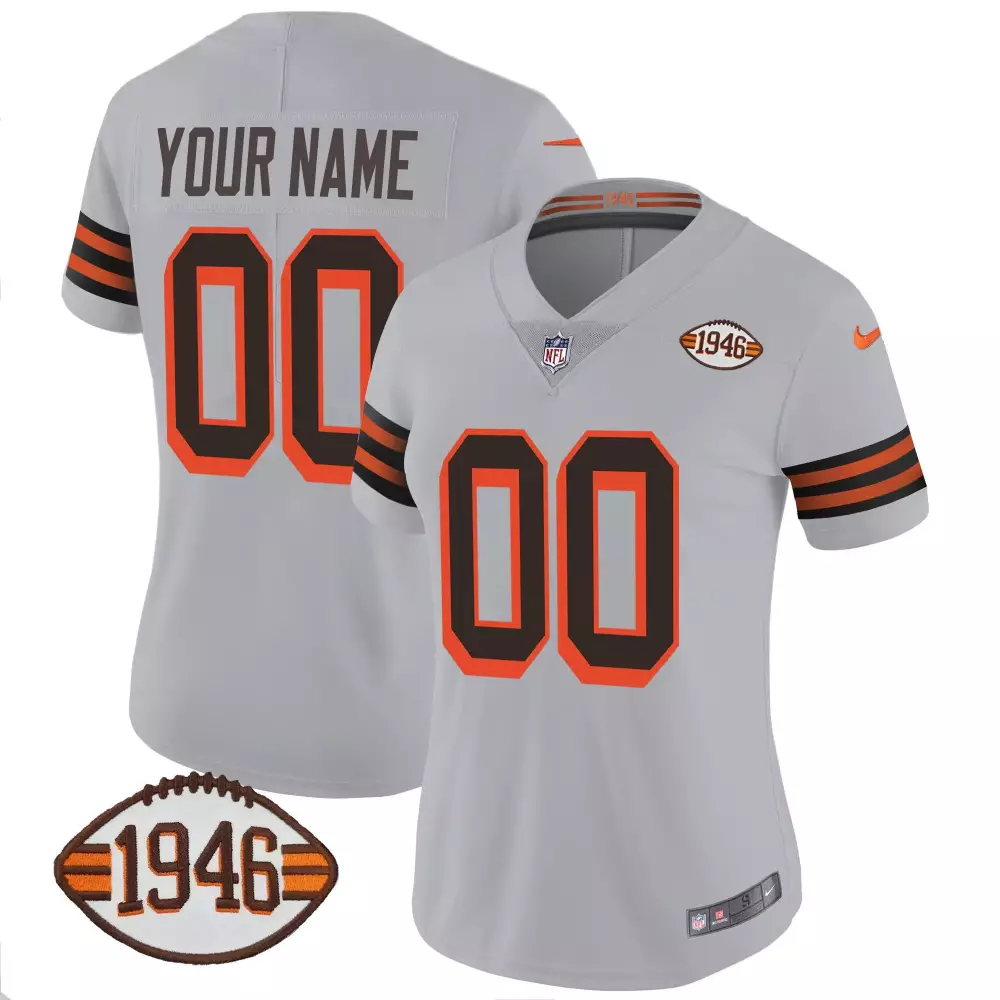 Giovani Brown 32 Men's Black Vapor Jersey | Cleveland Browns 2023 Home Edition | All Stitched Fan Gear | For Men, Women & Youth