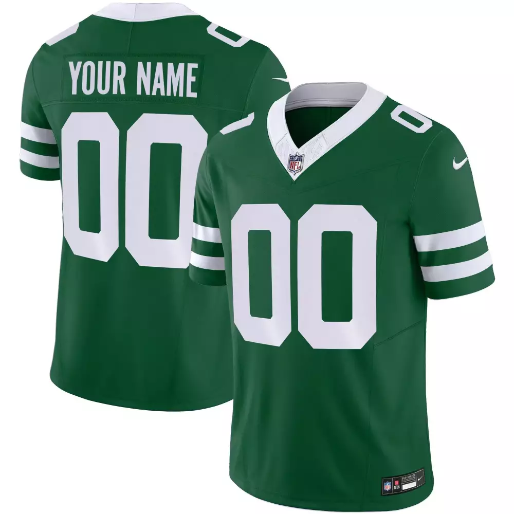 green youth new york jets legacy limited custom jersey all stitched