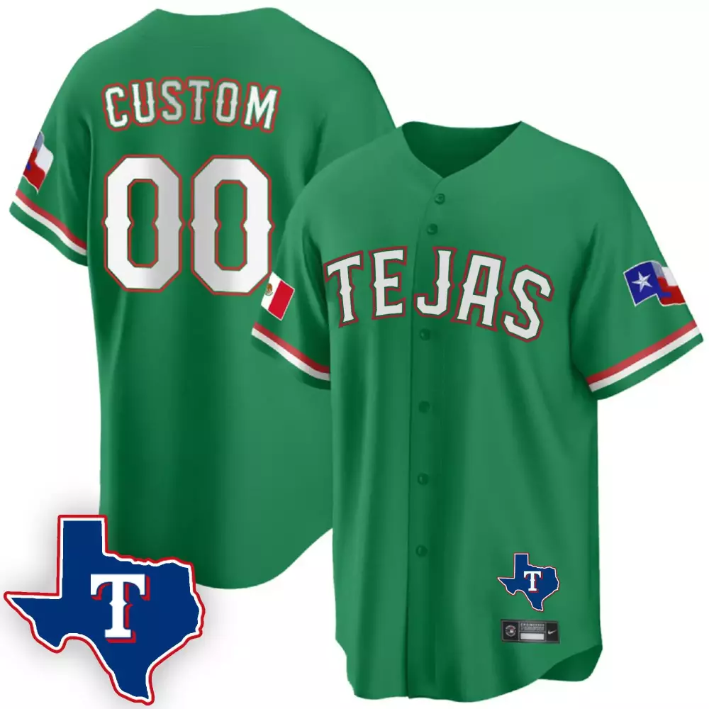 green youth texas rangers armed forces day vapor premier limited custom jersey all stitched