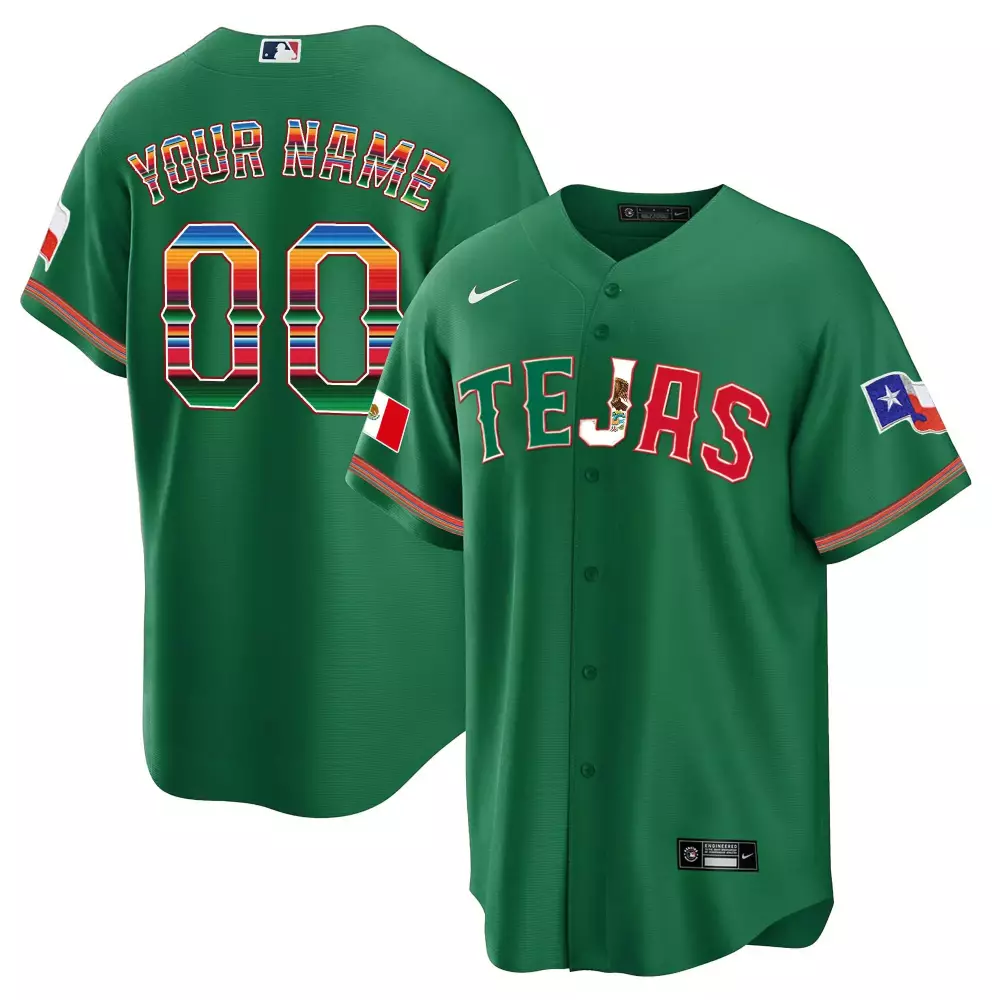 green youth texas rangers armed forces day vapor premier limited custom jersey all stitched